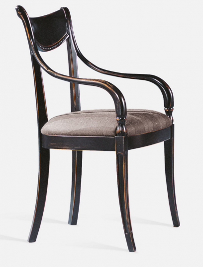 Directoire Style Chairs - Carver & Side Chair